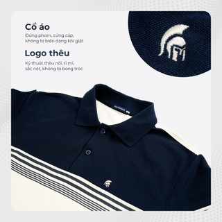 Áo polo nam cao cấp IRISH, chất liệu CVC Diamond thanh lịch sang trọng - POLOMANOR
