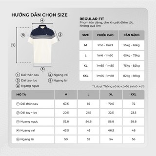 Áo polo nam cao cấp IRISH, chất liệu CVC Diamond thanh lịch sang trọng - POLOMANOR
