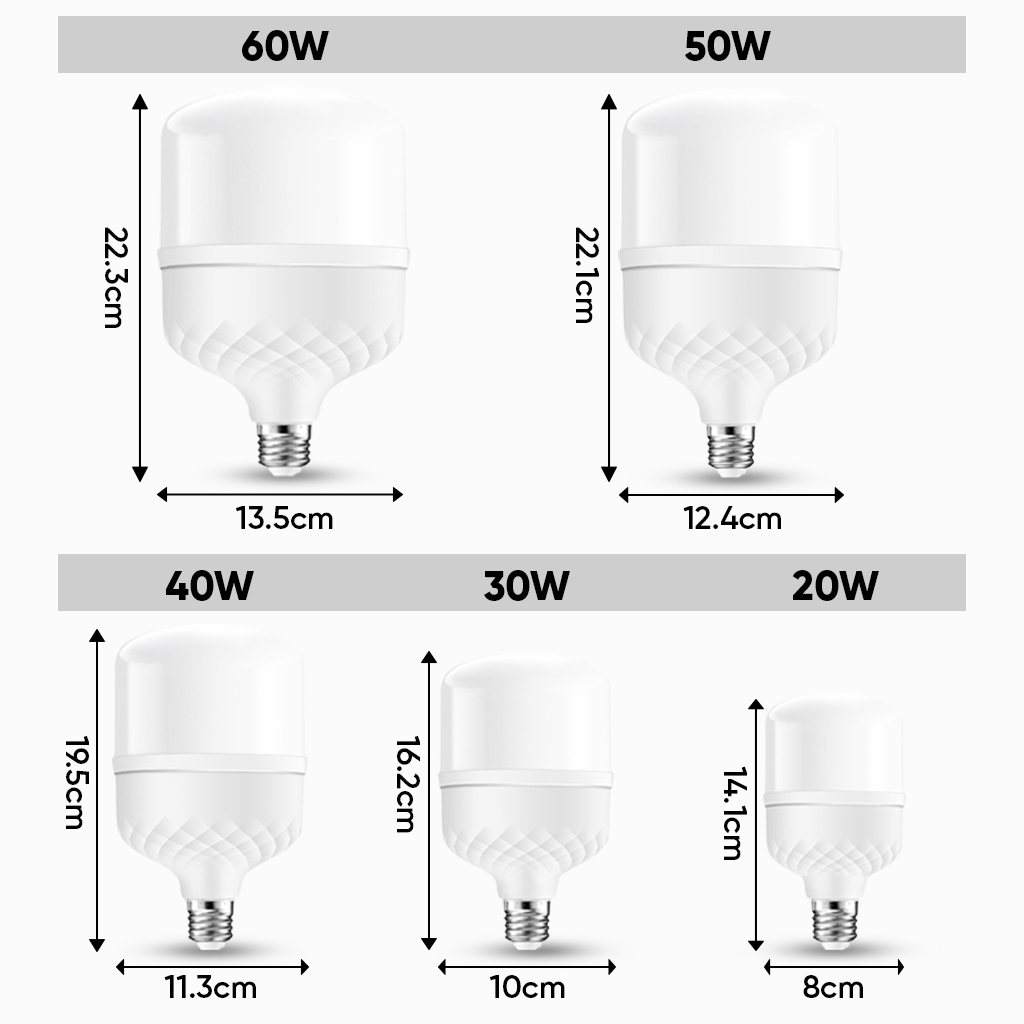 Bóng đèn Led trụ DW-SW0069A, hiệu ATL - 40W, loại bóng đơn dùng trong nhà, hoạt động bằng điện 220V