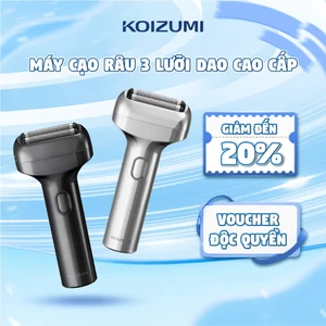 Máy Cạo Râu 3 Lưỡi Dao Cho Khả Năng Cạo Sát Cao Thiết Kế Chống Nước Đạt Tiêu Chuẩn IPX7