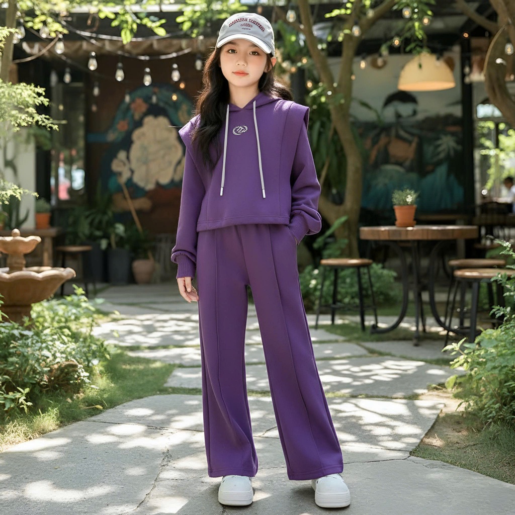 Set bộ thu đông cho bé gái size đại BEESHOP D25059