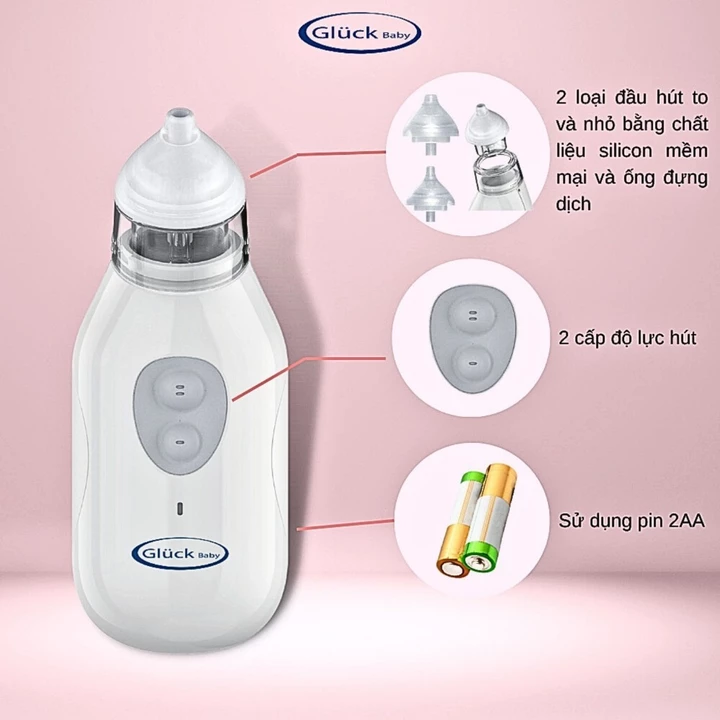 Kids' Handheld Nebulizers and oxygen Gluck GP-HM01 – 2