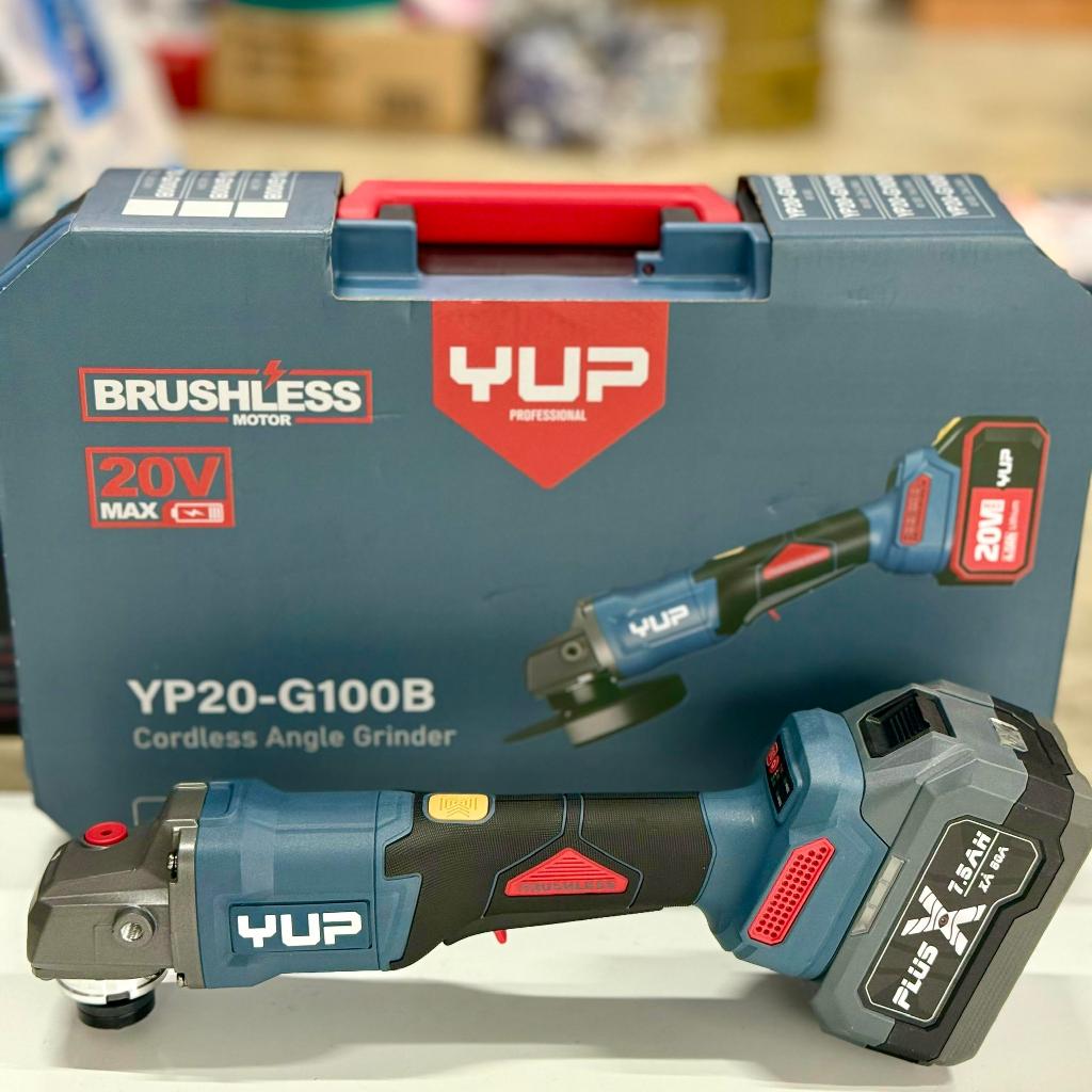 Máy Mài Pin 100MM YUPAI YP20 G100B-Nhỏ Gọn Công Suất Mạnh Mẽ Đa Năng Cắt&Mài Tốc Độ 8500 Vòng/Phút