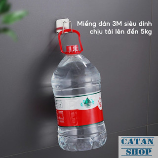Móc Dán Tường Chữ A Inox Chống Gỉ Sét Treo Miếng Chùi Nồi, Bọt Biển, Vá Muỗng Tiện Lợi-GD950-MocChuA
