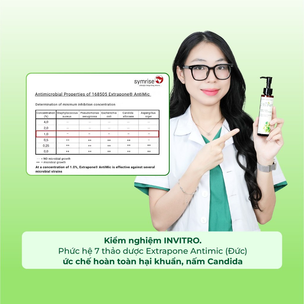 LAVIMA ( MẪU MỚI 110g)  Dung Dịch Vệ Sinh Thảo Dược Châu Âu, kháng khuẩn khử mùi, dịu ngứa rát