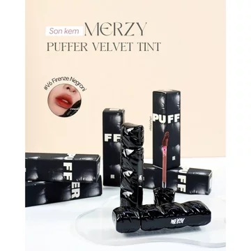 [PHIÊN BẢN MỚI NHẤT 2024][V6 BLUE DREAM] Son Kem Lì Merzy The First Velvet Tint