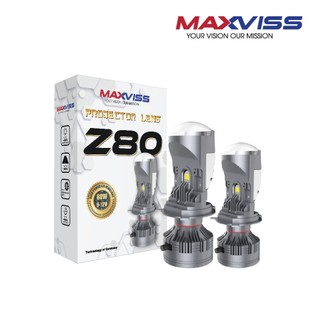 Bóng đèn LED ô tô CHÍNH HÃNG Maxviss H4 MINI Z80 - Nhỏ gọn - Giữ Zin - Tăng sáng - Đăng kiểm được | Phụ kiện ô tô ADG