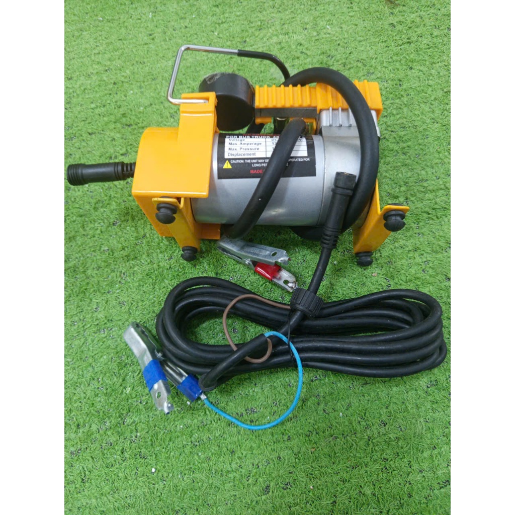 Máy bơm lốp ô tô 12V + Tẩu chuyển, Bơm lốp xe hơi mini, Bơm lốp dự phòng, Air Compressor