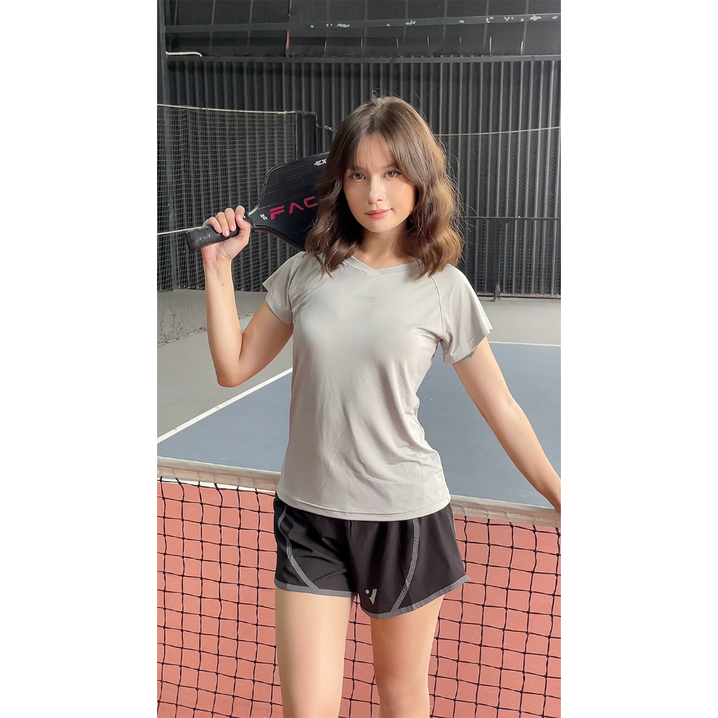 Quần Đùi Nữ 5 Inch 2 Lớp – Quần Short Thể Thao Nữ Vsmash Sportwear | Nhẹ, Nhanh Khô, Co Giãn, Chạy Bộ, Tập Gym, Cầu Lông