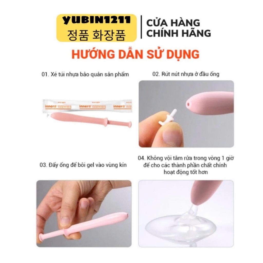 sản phẩm - Inner Gel Vệ Sinh Phụ Khoa - CHE TÊN 8