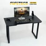 Bàn Gaming chữ U FUFUTECH chân sắt, mặt gỗ MDF cao cấp, setup gaming cực chất đặt 2 màn hình cực dễ làm việc đều sướng — ảnh 7