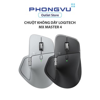 Chuột không dây Logitech MX Master 4 - 8000 DPI - Công thái học - 8 nút bấm - Bảo hành 12 tháng