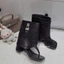 Boot da khóa xỏ ngón brand MIJILI gót trụ hàng cao cấp fullbox
