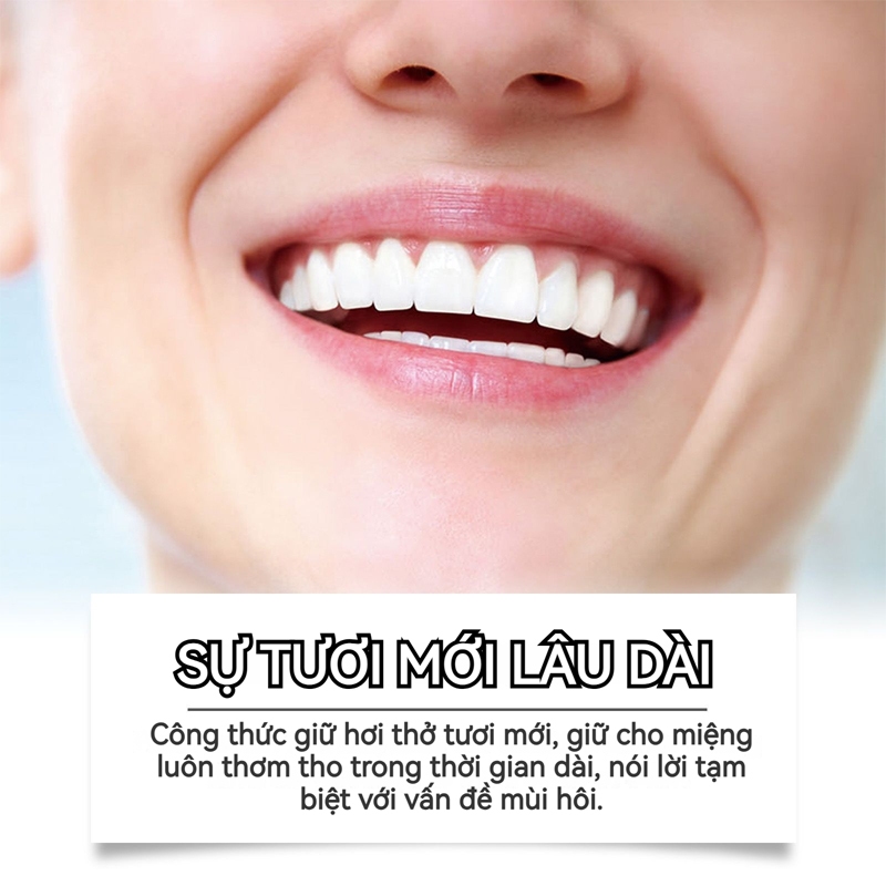 Viên kem đánh răng dạng rắn, Kem đánh răng nhai cầm tay, Chăm sóc răng miệng, Kem đánh răng nhaiHơi thở thơm mát