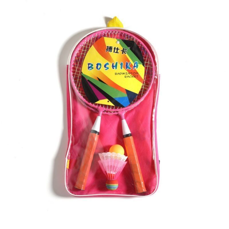 Trẻ em thể thao ngoài trời đồ chơi vợt Badminton 2pcs với 3Balls cho trẻ em chất lượng cao quà tặng cô gái bé trai