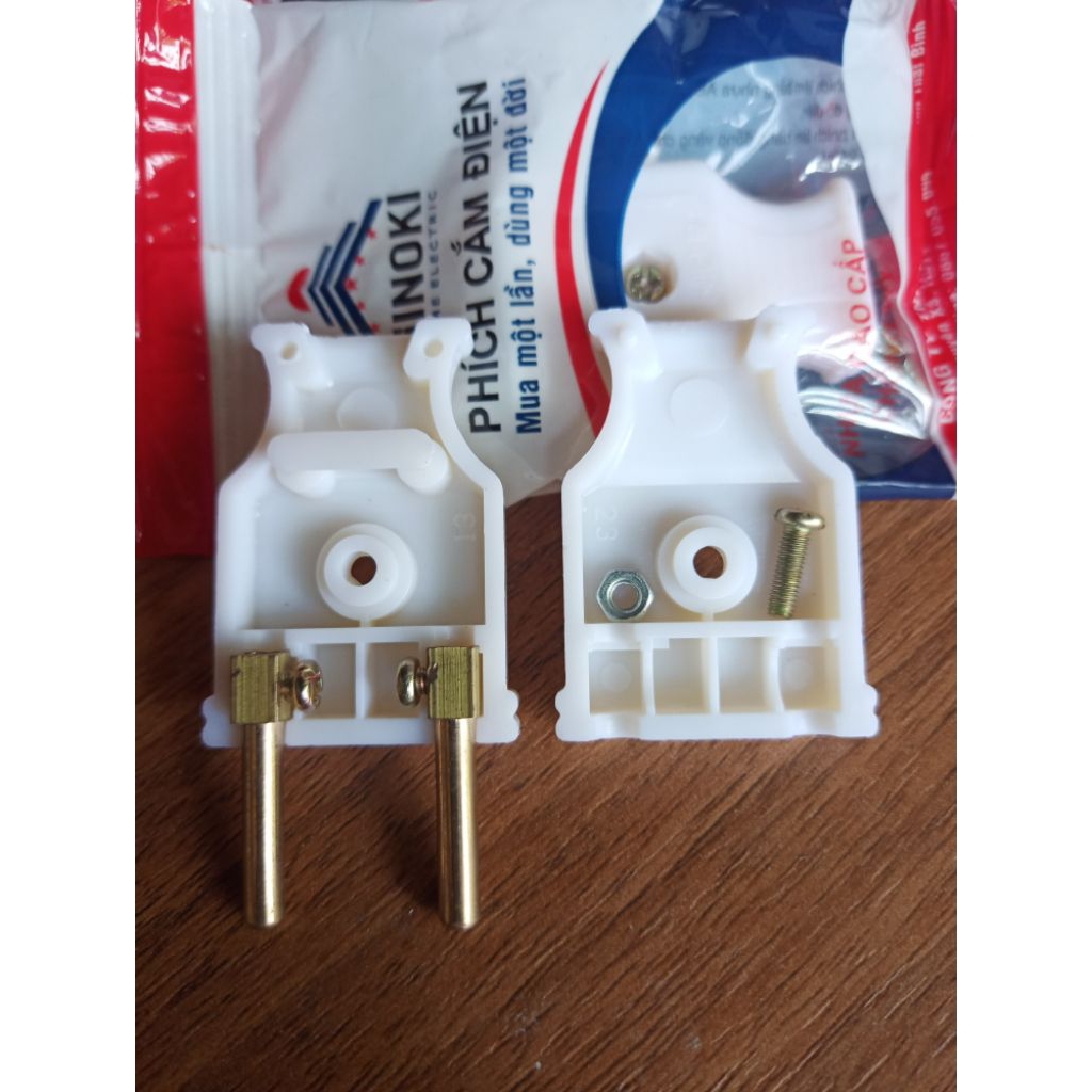 (Phích đực) Combo 50 phích cắm điện Hinoki