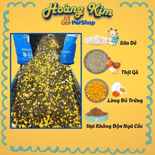 Hạt cho chó 6kg MOLIK hạt mix topping thịt sấy, sữa dê, 15 ngày hỗ trợ tiêu hóa, chó kén ăn