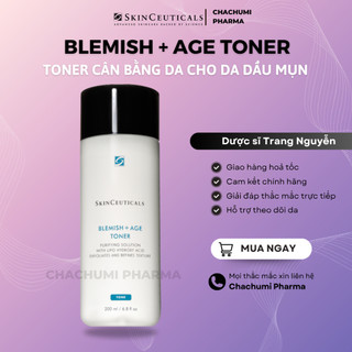 Toner cho da dầu mụn skinceuticals blemish + age toner 200ml