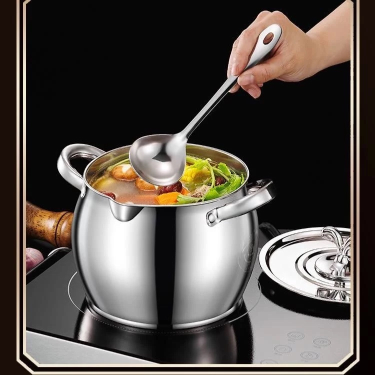 Hũ Inox 304 Tròn Đa Năng Không Gỉ Có Nắp Đậy Size 1 - 4 Lít, Âu Inox Có Tay Cầm Đựng Thức Ăn, Tích Trữ Dầu Mỡ Đa Năng