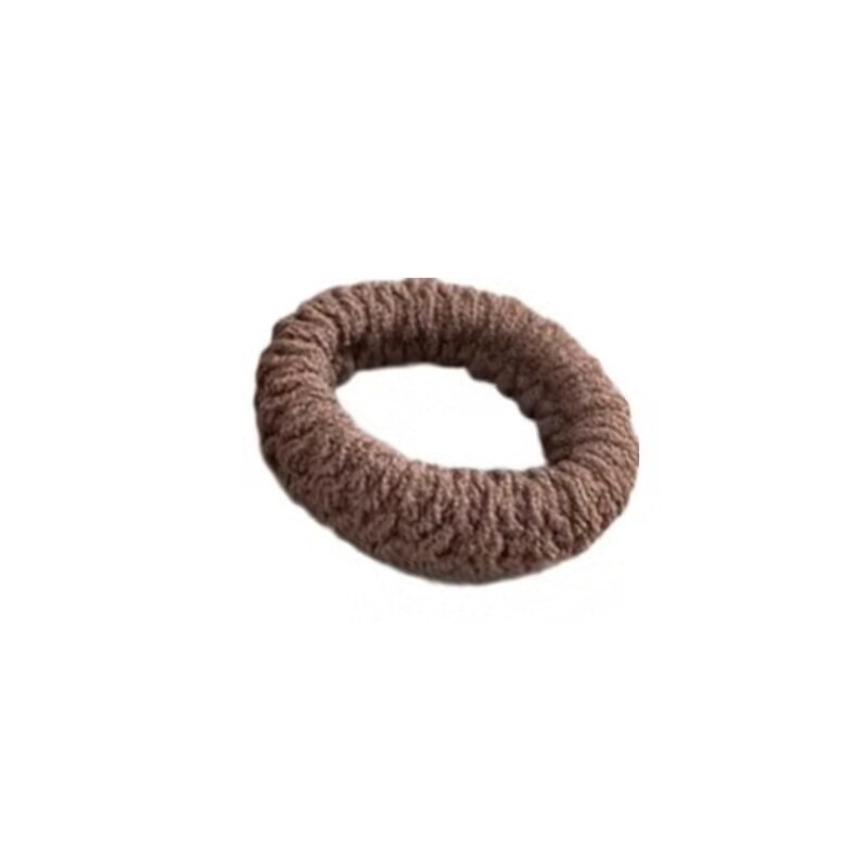Hộp 6 dây cột tóc len co giãn phong cách Hàn Quốc