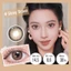 🏆Magister Kính Áp Tròng Blush Girl Bộ truyện Cặp 6 tháng Glacier Blue lens kính mềm Buff Brown 14.2MM độ cận từ 0-6