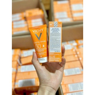 Kem Chống Nắng VICHY SPF 50 UVA +UVB Vichy Capital Soleil Mattifying Dry Touch Face Fluid - Bebeau