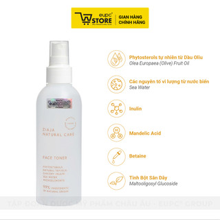 Xịt Dưỡng Cân Bằng Ziaja Natural Care 200ml Dạng Phun Sương Dễ Thẩm Thấu, Cung Cấp Các Dưỡng Chất Cho Da EUPC STORE
