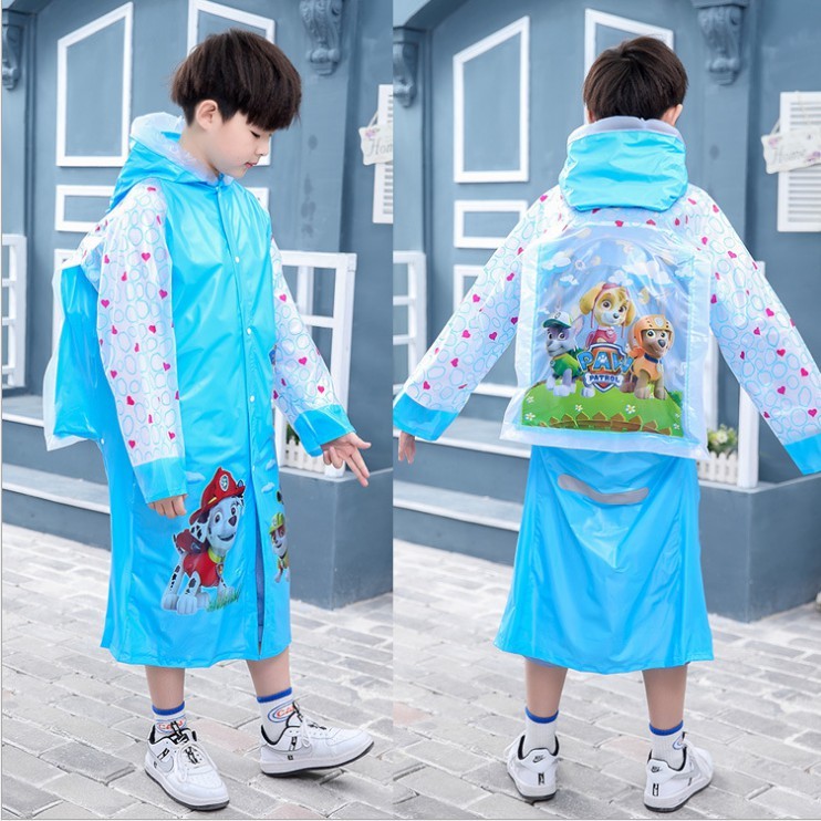Áo Mưa Cho Bé Áo Mưa cho Trẻ Em,Bé Trai Bé Gái 3-12 Tuổi