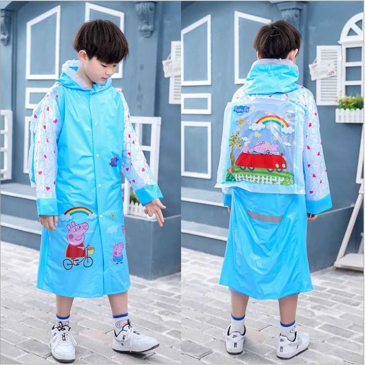 Áo Mưa Cho Bé Áo Mưa cho Trẻ Em,Bé Trai Bé Gái 3-12 Tuổi
