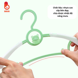 Set 5 móc treo quần áo cao cấp cho bé, móc treo đồ cho bé