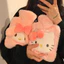 Túi Chườm Bụng Giữ Nhiệt Hello Kitty, Túi Sưởi Ấm Đau Bụng Kinh Lông Cừu Mềm Mại Nhiều Mẫu Dễ Thương