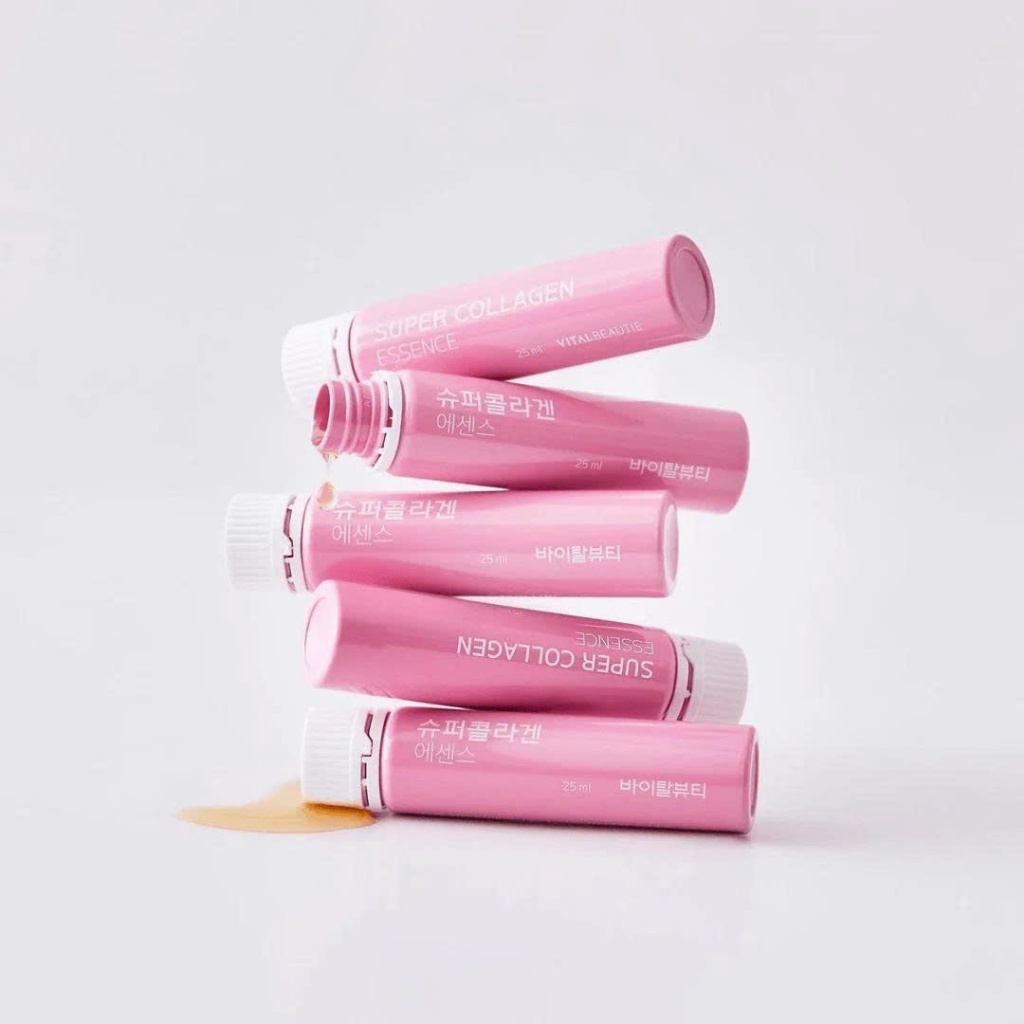 Nước uống Collagen VB Vital Beautie hộp 30 chai Hàn Quốc Chai 25ml, hộp 28 chai