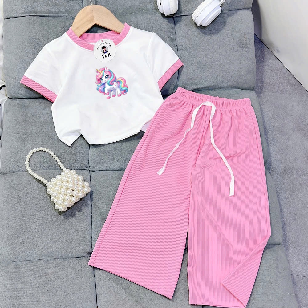 👕👖 ĐỒ BỘ BÉ GÁI – CHO BÉ THÊM ĐÁNG YÊU VÀ THOẢI MÁI 🌸 12-40kg IP66