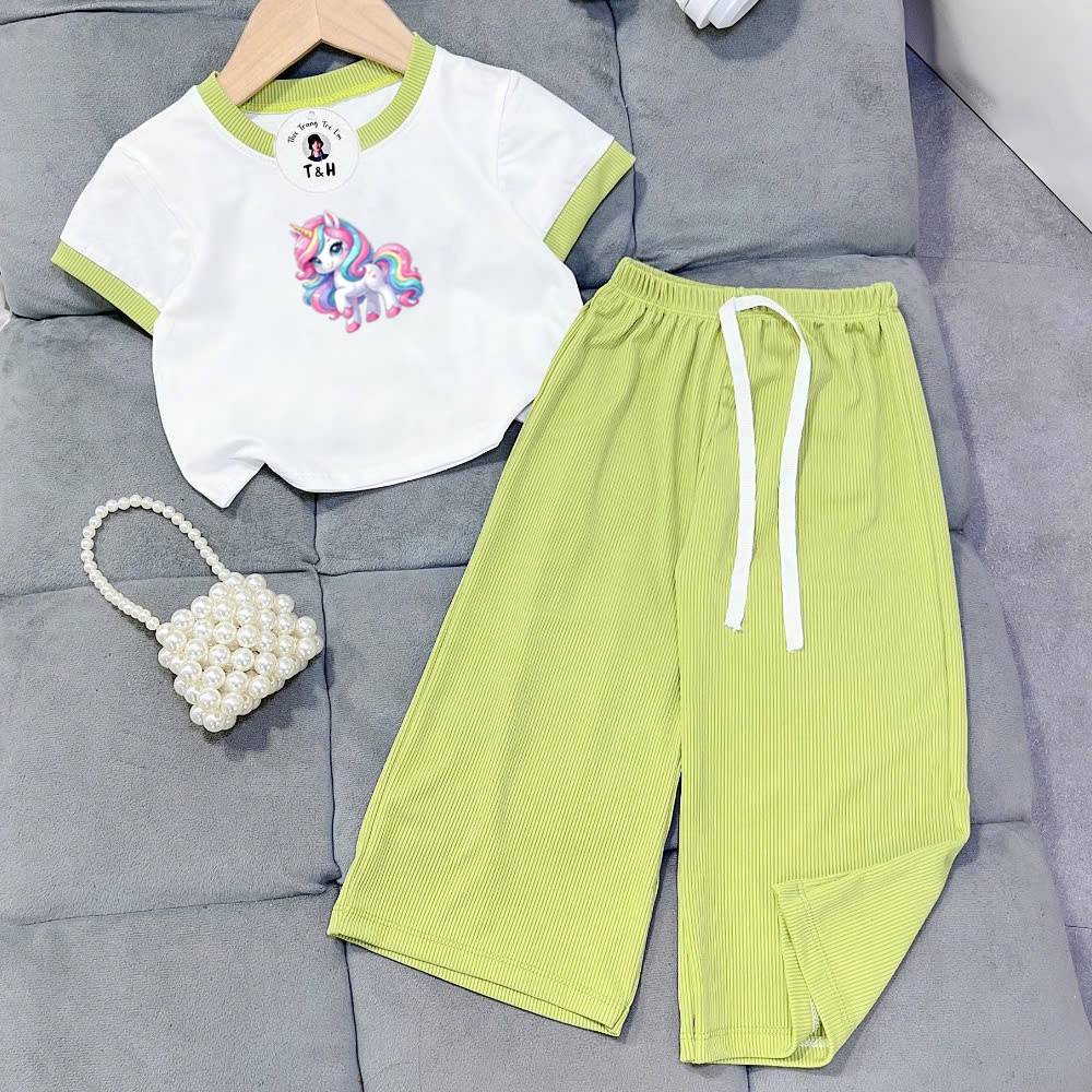👕👖 ĐỒ BỘ BÉ GÁI – CHO BÉ THÊM ĐÁNG YÊU VÀ THOẢI MÁI 🌸 12-40kg IP66