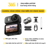 [365] Camera Hành Động DJI Osmo Nano Cảm Biến 1/1.3″ CMOS, Quay Video 143 Độ/4K, Thiết Kế Siêu Nhỏ Gọn, Nam Châm 2 Mặt — ảnh 1