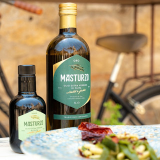 Dầu olive nguyên chất Verde hiệu Masturzo – Thùng 5L (Extra Virgin Olive Oil Green Label – Olio Masturzo 5L Tin)
