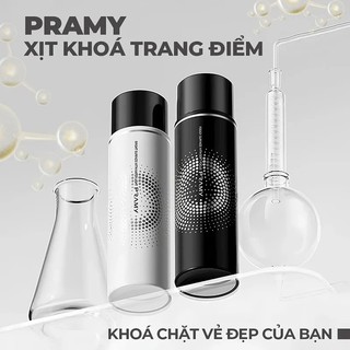 Xịt Khóa Nền Cố Định Trang Điểm Pramy Setting Spray Finish Cố Định Lớp Nền, Trang Điểm 100ml