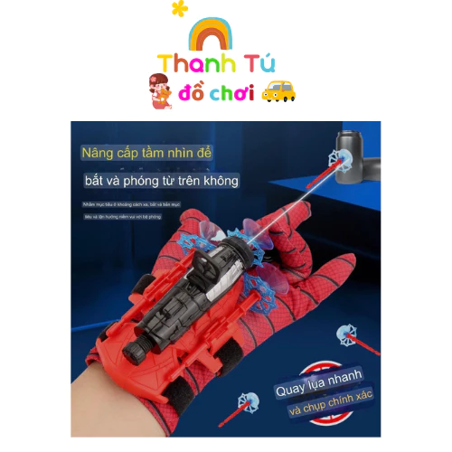 Đồ chơi gang tay tơ nhện cho bé trai,đồng chơi đồng giá,đồ chơi độc lạ,đồ chơi trẻ em,đồ chơi cho bé,đồ chơi ,đồ chơi bé