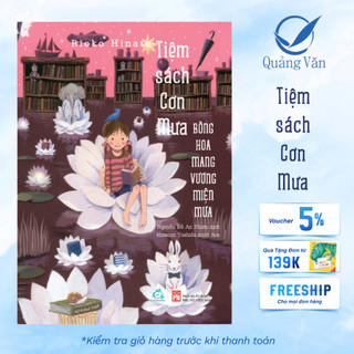Sách Tiệm sách cơn mưa tập 5: Bông hoa mang vương viện mưa