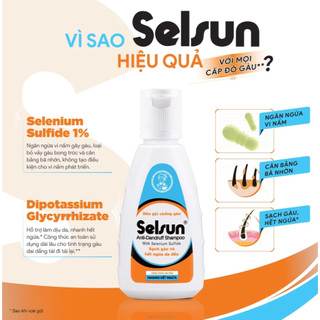 Dầu gội ngăn ngừa hạn chế gàu Selsun