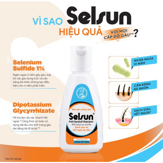 Dầu gội ngăn ngừa hạn chế gàu Selsun