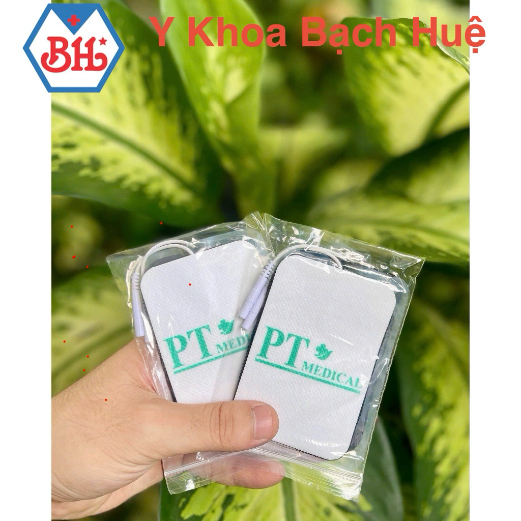 Miếng dán massage có dây PT 6x9cm, miếng dán  xung điện PT 6x9cm thiết kế nhỏ gọn, dễ sử dụng