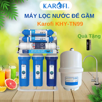 Máy Lọc Nước Để Gầm Karofi KHY-TN99 Chính Hãng, 9 Cấp Lọc RO, Lọc Sạch, Bổ Sung Khoáng, Nước Uống Trực Tiếp