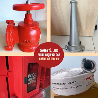 {CÓ KIỂM ĐỊNH}Combo 4 món kết hợp gồm tủ CC 200x400x600+lăng phun+cuộn vòi+van góc tưới nước PCCC