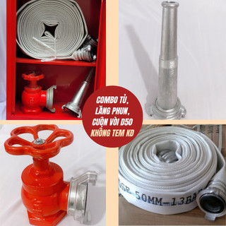{CÓ KIỂM ĐỊNH}Combo 4 món kết hợp gồm tủ CC 200x400x600+lăng phun+cuộn vòi+van góc tưới nước PCCC
