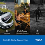 [Tapo Chính Hãng] Camera Wi-Fi Ngoài Trời Tapo C615F KIT – Quay Quét 360°, AI Phát Hiện Người, Sạc Năng Lượng Mặt Trời — ảnh 5