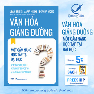 Sách Văn Hóa Giảng Đường: Một cẩm nang học tập tại đại học - Quảng Văn Books