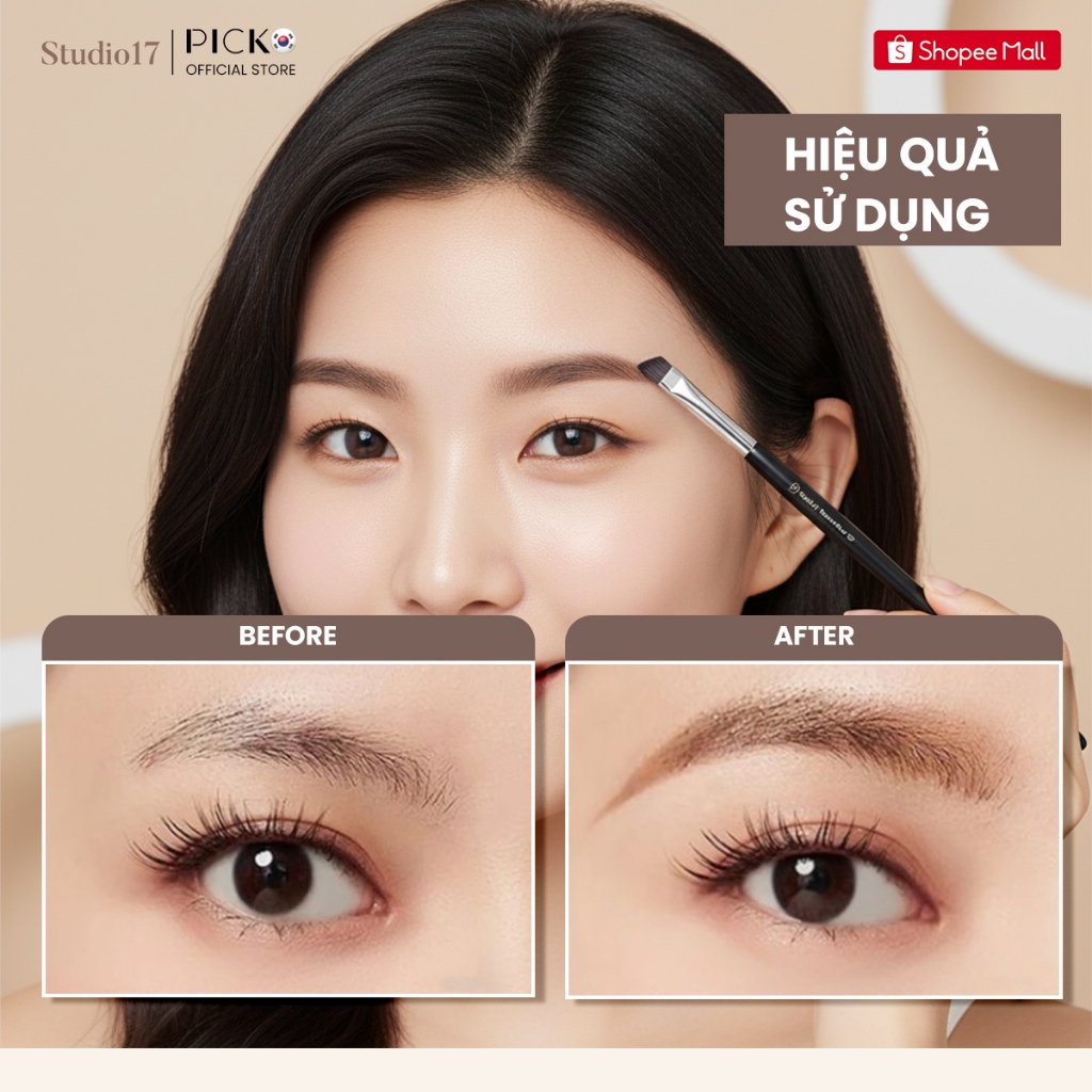 Cọ kẻ lông mày STUDIO17 EYEBROW BRUSH 352