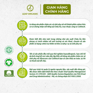 Băng vệ sinh hữu cơ Silvercare siêu mỏng/hàng ngày