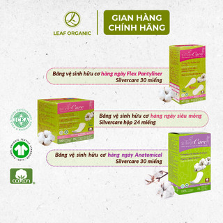 Băng vệ sinh hữu cơ Silvercare siêu mỏng/hàng ngày